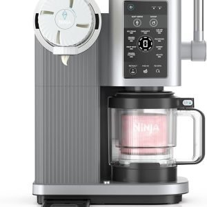 Happy Figures Deals Limited-Time & Limited-Quantity Deal AED 99.00د.إ：Ninja Swirl by CREAMi Ice Cream and Soft Serve Maker, Sorbet, Milkshake, Frozen Yogurt, Low Calories Program & More, 13-in-1, Soft Serve Handle, (2) CREAMi Swirl 16oz Pints, For Kids & ALL ages, NC701