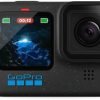 Limited-Time Sale for Summer Surprises AED 99.00د.إ ：GoPro HERO12 Black - Waterproof Action Camera with 5.3K60 Ultra HD Video, 27MP Photos, HDR, 1/1.9" Image Sensor, Live Streaming, Webcam, Stabilization