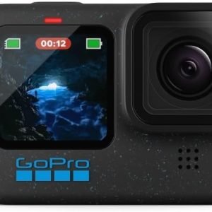 Limited-Time Sale for Summer Surprises AED 99.00د.إ ：GoPro HERO12 Black - Waterproof Action Camera with 5.3K60 Ultra HD Video, 27MP Photos, HDR, 1/1.9" Image Sensor, Live Streaming, Webcam, Stabilization