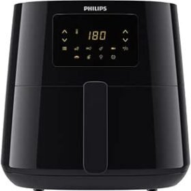 ¡Llegó el Black Friday!------Philips Essential Airfryer XL - 6.2L, Freidora sin Aceite, Tec Rapid Air, Pantalla Táctil, NutriU App (HD9270/90)