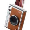Limited-Time Sale for Summer Surprises AED 99د.إ：Fujifilm INSTAX Mini EVO Hybrid Instant Camera – Black (USB-C) | Instant Print with Digital Preview, Creative Modes & Built-In Selfie Mirror
