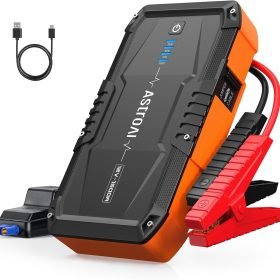 Oferta de verano por tiempo limitado: Arrancador de batería portátil AstroAI S8, 1500 A, 12 V, para motores de gasolina de hasta 6 L y diésel de 3 L, con cargador inteligente y linterna LED.