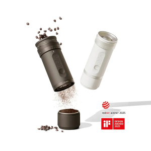 Limited-Time Sale for Summer Surprises  AED 99د.إ：OutIn Fino Portable Electric Coffee Grinder,Adjustable Coffee Bean Grinder with 28 Precise Grind Setting,One-Button Burr Coffee Grinder with Fast‑Charge Battery, Auto‑Stop & Clog‑Protection